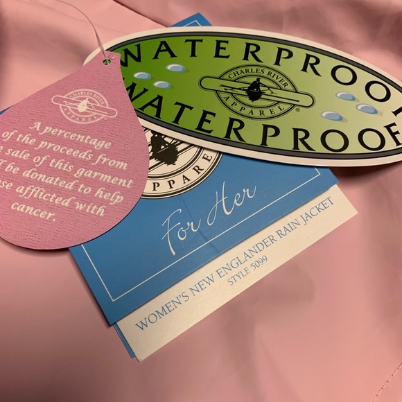 Charles River rain jacket NWT! - Picture 3 of 8